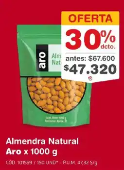 Makro Aro Almendra Natural oferta