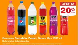 Makro Gaseosas Postobón, Pepsi y Seven Up oferta