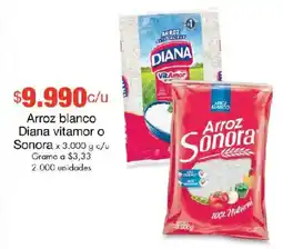 Metro Diana vitamor o Sonora oferta