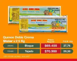 Makro Stelar Quesos Doble Crema oferta