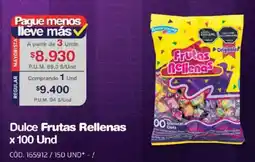 Makro American candy frutas rellenas oferta