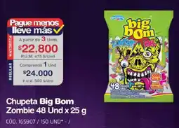 Makro Big Bom Chupeta Zombie oferta