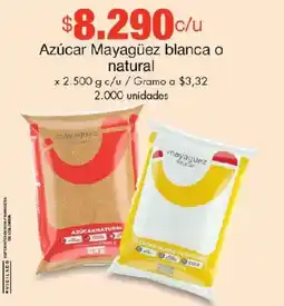 Metro Mayagüez azúcar blanca o natural oferta