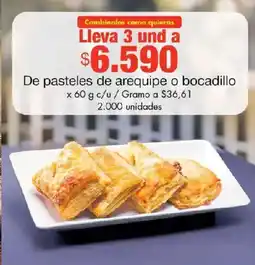 Metro Pasteles de arequipe o bocadillo oferta