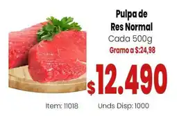 MercaTodo Pulpa de Res Normal oferta