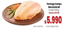 MercaTodo Mercamio Mr Pechuga Campo oferta
