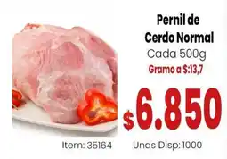 MercaTodo Pernil de Cerdo Normal oferta