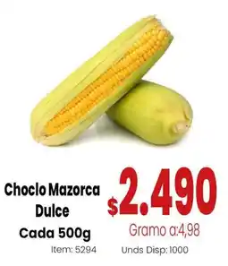 MercaTodo Choclo Mazorca Dulce oferta