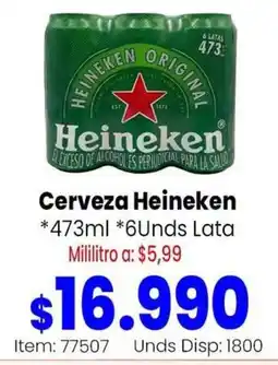 MercaTodo Heineken Cerveza Heineken oferta