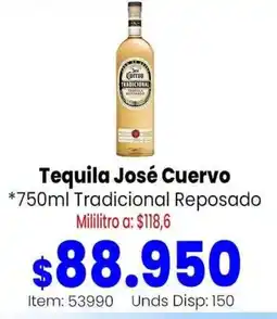 MercaTodo Tequila Jose Cuervo oferta