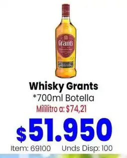 MercaTodo Whisky Grants oferta