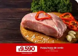 MegaTiendas Pulpa/masa de cerdo oferta