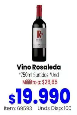 MercaTodo Vino Rosaleda oferta
