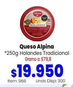 MercaTodo Alpina Queso Holandes Tradicional oferta
