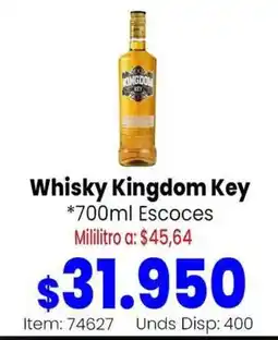 MercaTodo Whisky Kingdom Key oferta