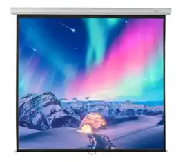 Falabella Pantalla Telón de Proyección Pared 155x155cm oferta