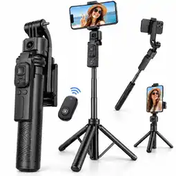 Falabella Tripode Celular Seguimiento Facial IA Control Gestual Giro 360 Extensible oferta