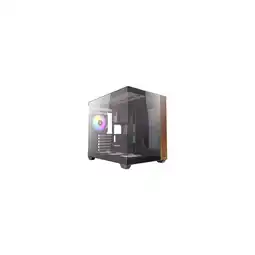 Falabella Gabinete Premium CX800 WOOD de Gran Capacidad Térmica con Inserciones de Madera oferta