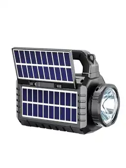 Falabella Parlante Recargable Con Linterna Solar Y Micrófono Inalámbrico oferta
