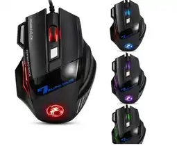 Falabella Mouse Gamer 7 Botones RGB Profesional Cable Reforzado oferta