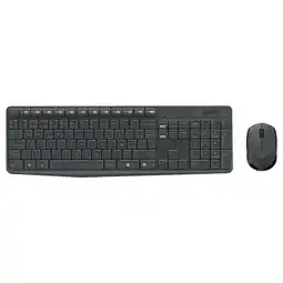 Falabella Combo de Teclado y Mouse Inalámbrico MK235 USB con Construcción Resistente oferta
