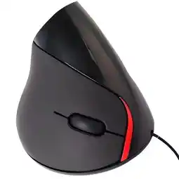 Falabella MOUSE ERGONÓMICO VERTICAL ALÁMBRICO ÓPTICO USB NEGRO oferta