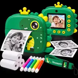 Falabella Camara Infantil Instantanea Dinosaurio Impresora Termica Fotos oferta