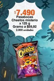 Cheetos - pasabocas misterio