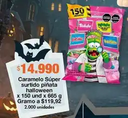 Metro Caramelo surtido piñata halloween oferta