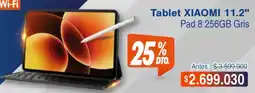 Alkosto Xiaomi - tablet 11.2 pad 8 256gb gris oferta