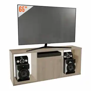 Alkomprar Mesa para TV 65" PRACTIMAC Ray 160 cm Ceniza oferta