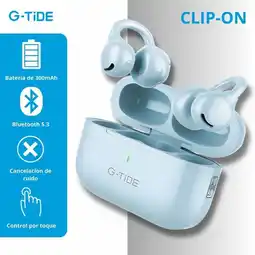 Falabella Audifonos Inalambricos Tipo Arete G-TIDE Clip-On - Azules oferta