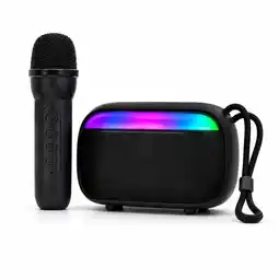 Falabella Parlante Karaoke Niños Bluetooth Luces RGB Microfono oferta