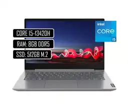 Falabella PORTATIL INTEL CORE I5 13420H (2,1 GHz) 8GB DDR5-512GB M.2 SSD -PANT 14- WIN11 PRO- RJ45 oferta
