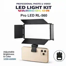 Falabella Panel De Luz Led Profesional RGB oferta
