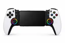 Falabella Control Bluetooth Gaming Mecanico Joystick Android iOS Windows Intercambiables Luces RGB oferta