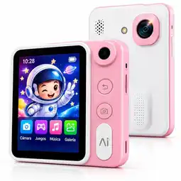 Falabella Camara Infantil Digital Recargable Juegos Filtros MicroSD oferta