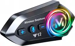 Falabella Intercomunicador Bluetooth Casco Moto Auricular Musica Llamadas oferta
