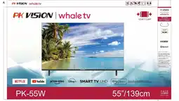 Falabella Televisor Smart 55 Pulgadas PK Vision 4K UHD oferta