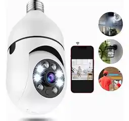 Falabella Camara Seguridad Foco 360 Vision Nocturna Deteccion Movimiento Audio Wifi oferta