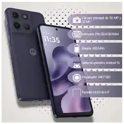Falabella Celular G17 Power- Morado oferta