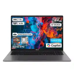 Falabella Portátil Vivobook S R9 270 Ram 16gb Ssd 1 TB 16 Pulg Computador Portátil oferta