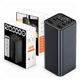 Falabella Power Bank Batería Externa 20.000mah 65W Carga Ultra Rápida oferta