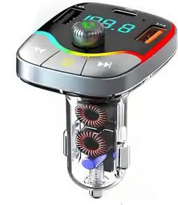 Falabella Cargador Carro Usb Bluetooth Transmisor Fm Musica Manos Libres oferta