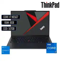 Falabella PORTATIL THINKPAD T14S G2 INTEL CORE I7 1165G7(2.8GHz)8GB-512GB SSD-14-TOUCH-W10P oferta