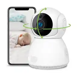 Falabella Cámara De Seguridad Wifi Inteligente Robotica 1080P HD Q9 oferta