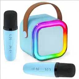 Falabella Set De Karaoke Portátil Para Niños Bluetooth Rgb 2mic K12 oferta
