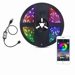 Falabella Cinta LED RGB de 5 metros con control por Bluetooth oferta