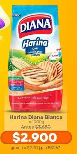 La Gran Colombia Diana harina blanca oferta
