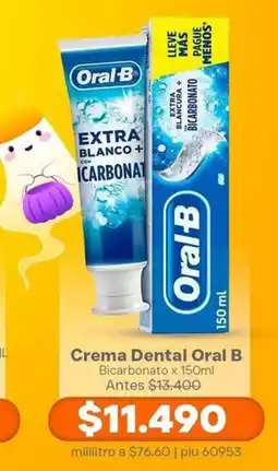 La Gran Colombia Crema Dental Oral B oferta